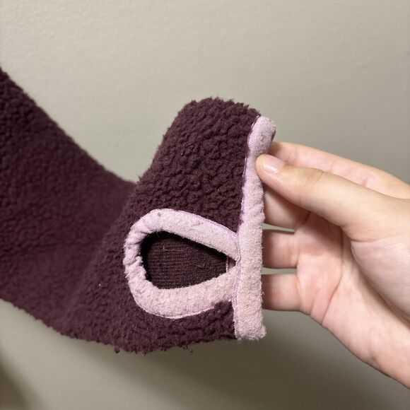 BERGANS OF NORWAY Hadsel Lady Jacket Coat Women's XS Fleece Hooded Purple Zip Up - Picture 6 of 16